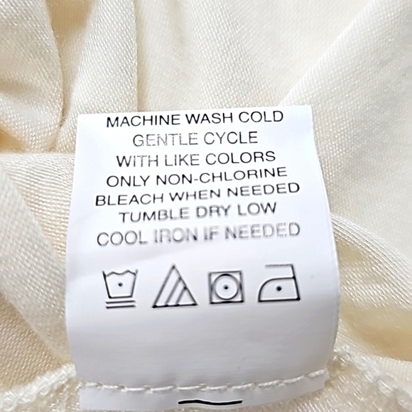 Eyeshadow cream lace empire waist baby doll tank hi low hem size 3X - Picture 7 of 9